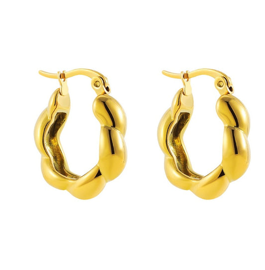 Gold Hoop Earrings