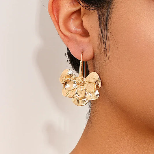 Creative Flower Geometric Earring