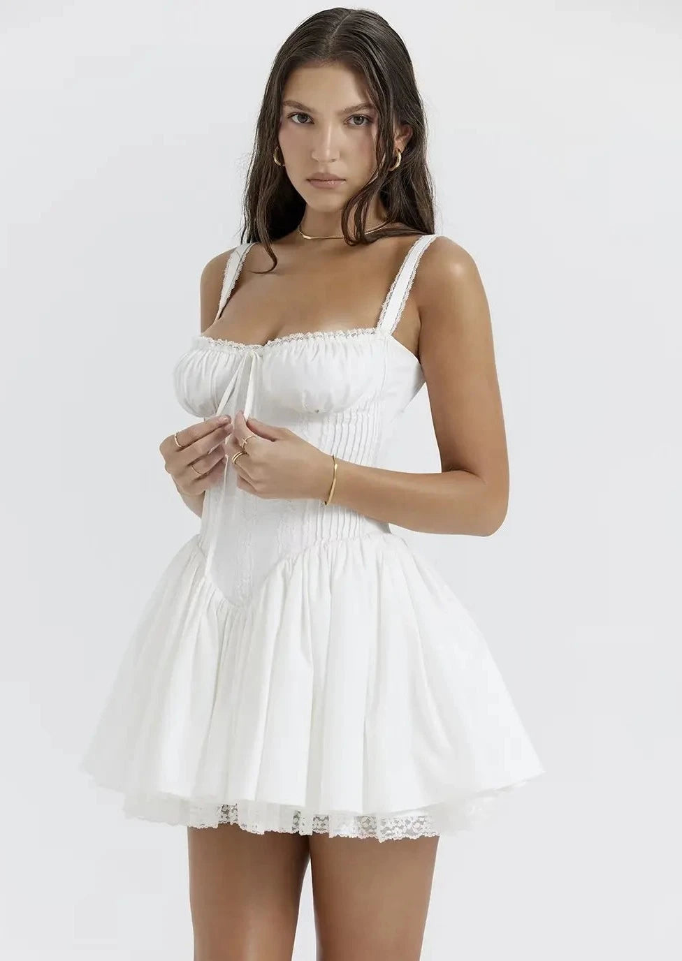 Summer Dress With Detachable Corset