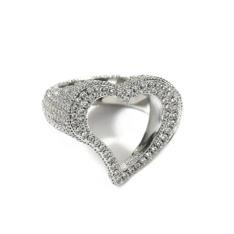 Hollow Heart Ring