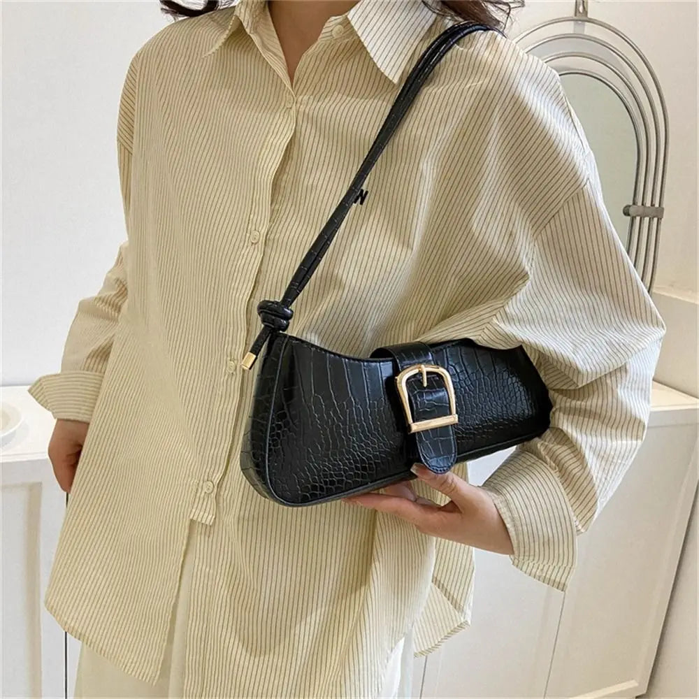 Stylish PU Leather Sling Bag